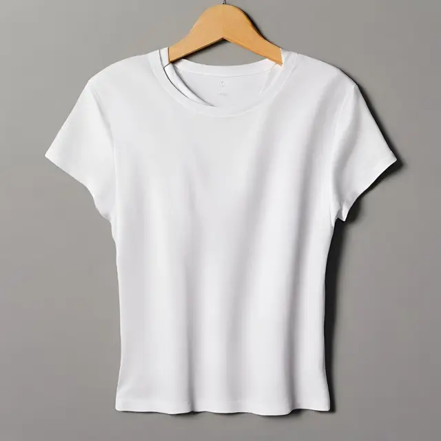 Essential White Crew Neck T-Shirt